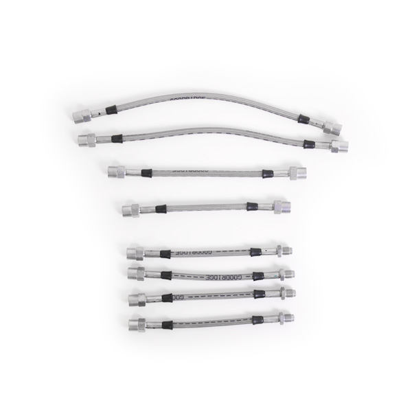 Kit 8 flexibles de frein aviation Audi Cabriolet 1.9 TDi