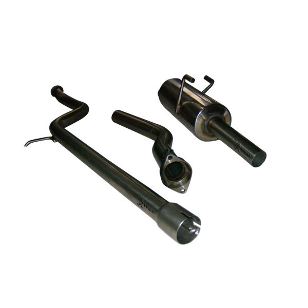 Ligne chappement inox GrN Peugeot 206 2.0 S16 - 2 sondes