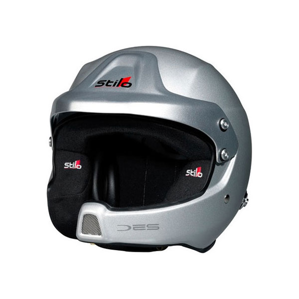 Casque jet STILO WRC DES Rally Composite coloris gris