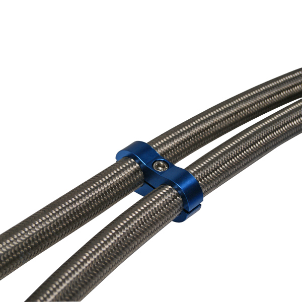 Supports doubles pour durites huile et essence