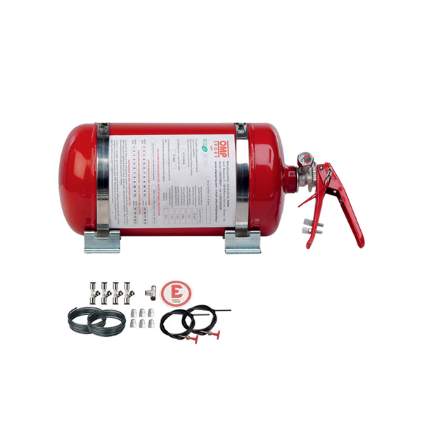 Kit extincteur mcanique automatique OMP ECOLIFE RED 4.25L acier