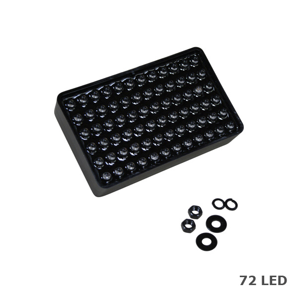 Feux de pluie REDSPEC 56 ou 72 LED - Homologus FIA