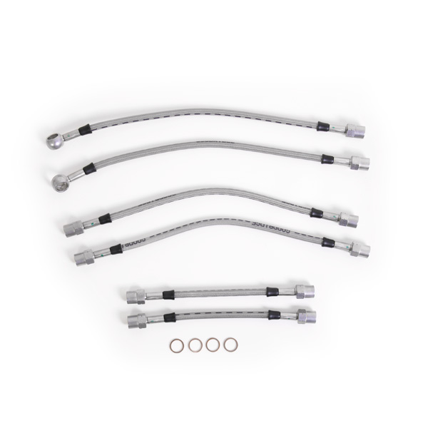 Kit 6 flexibles de frein aviation Audi A6 Quattro (2001-2004)