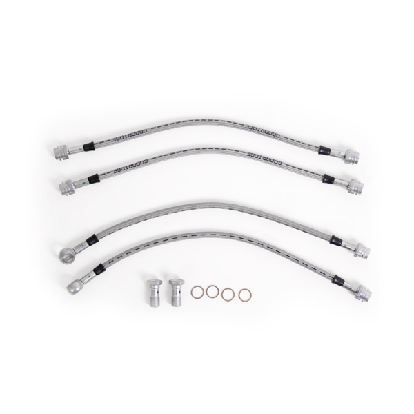 Kit 4 flexibles de frein aviation Audi S6 Quattro 2001-2005
