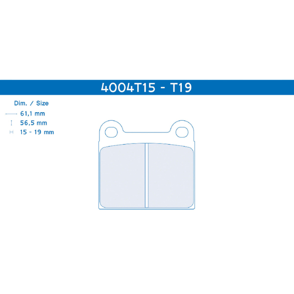 Plaquettes de frein Porsche 911 Type 911