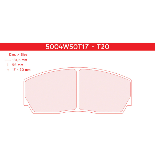 Plaquettes de frein Subaru Impreza N12 / N14