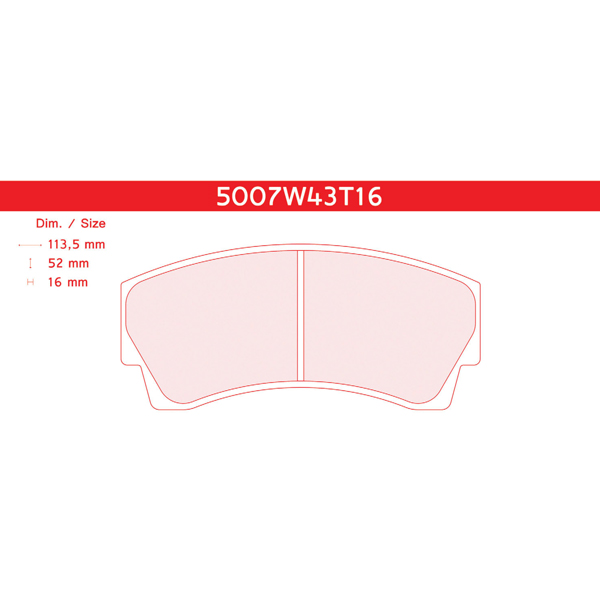 Plaquettes de frein Subaru Impreza N12 / N14