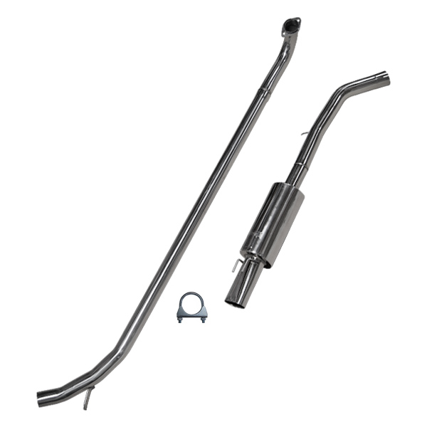 Ligne chappement inox GrN Renault R11 Turbo Zender
