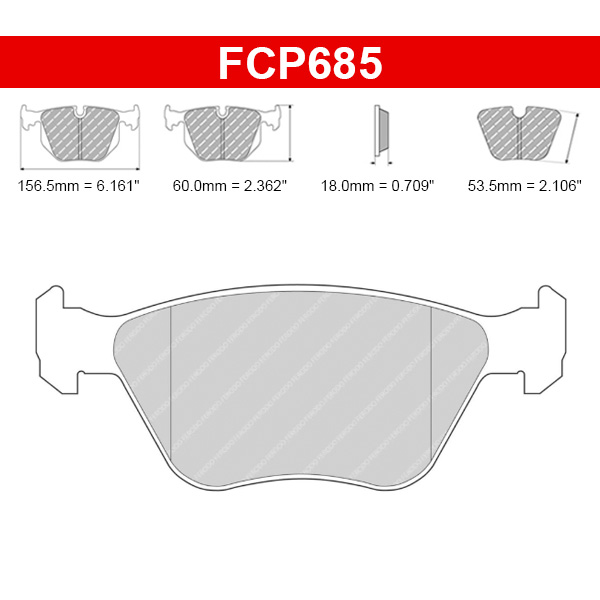Plaquettes de frein Ford Escort 2.0 RS Cosworth 16V