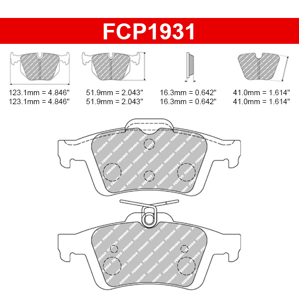 Plaquettes de frein Ford Focus 2.5 ST 225cv