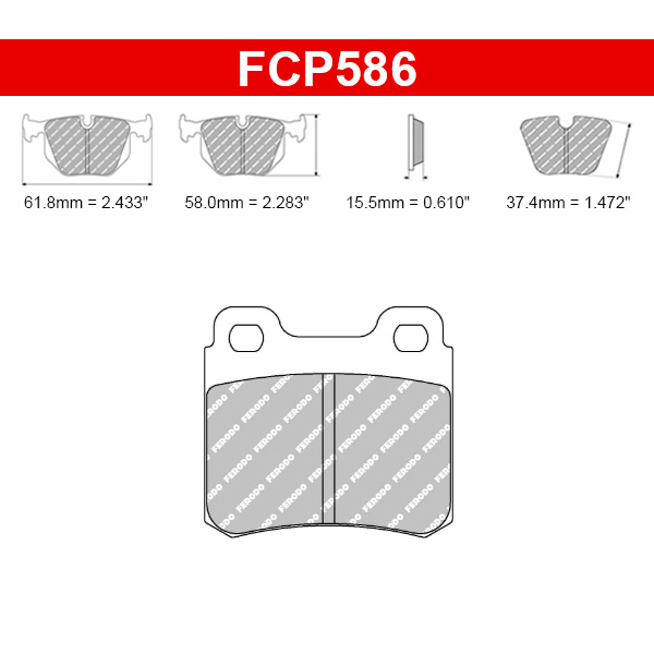 Plaquettes de frein Opel Astra 2.0 F GSi 16V