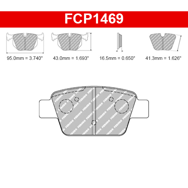 Plaquettes de frein Peugeot 207 RC - Etriers Bosch
