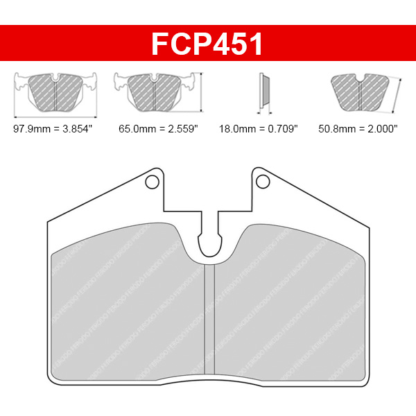 Plaquettes de frein Porsche 911 Type 964 Carrera 2 3.6 - Jusqu'au chssis M / Carrera 4