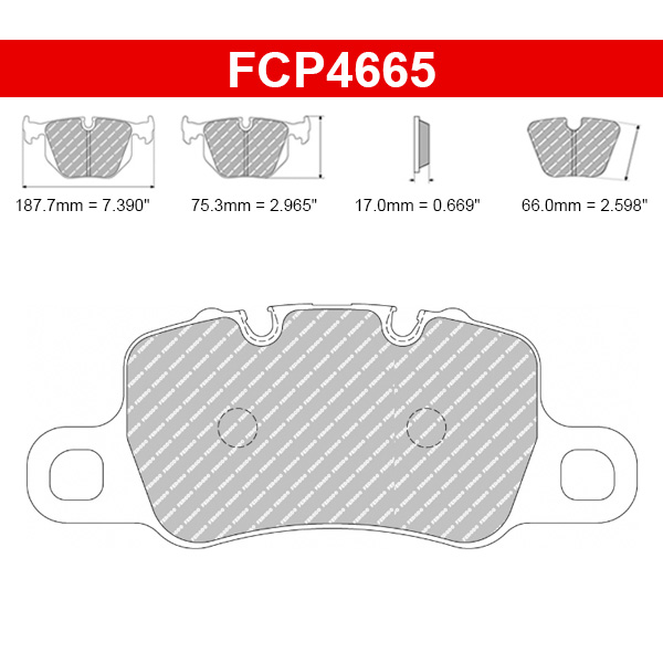 Plaquettes de frein Porsche Cayman 3.8 GTS
