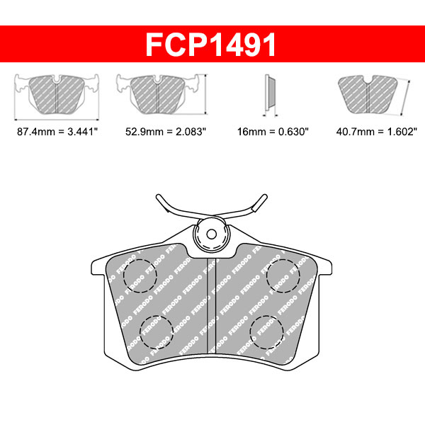 Plaquettes de frein Seat Ibiza 4 1.8T Cupra R et 1.9 TDi Cupra R - Etriers ATE