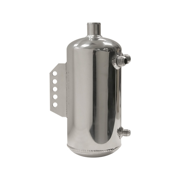 Rservoir tampon aluminium poli avec fixation arrire