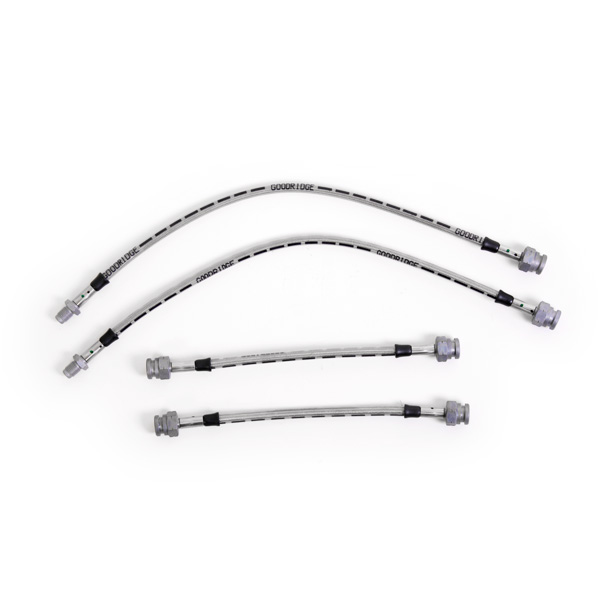 Kit 4 flexibles de frein aviation Peugeot 505 GTi, Turbo et V6