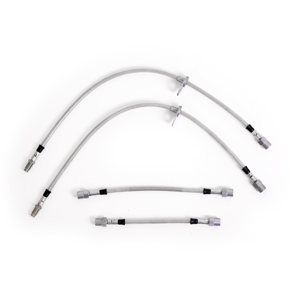 Kit 4 flexibles de frein aviation Peugeot 207 tous mod�les et RC