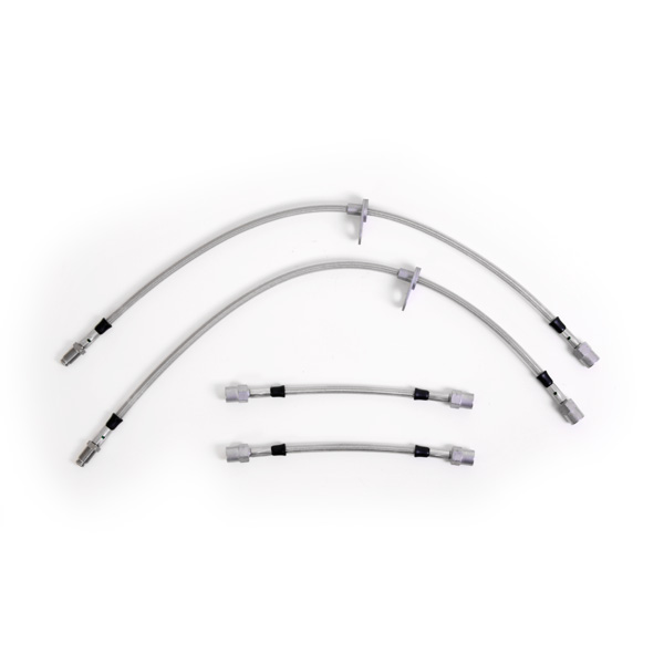 Kit 4 flexibles de frein aviation Peugeot 208 tous mod�les