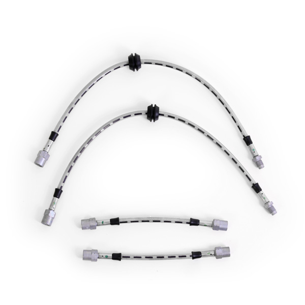 Kit 4 flexibles de frein aviation Renault Twingo 2 RS � partir de 2007