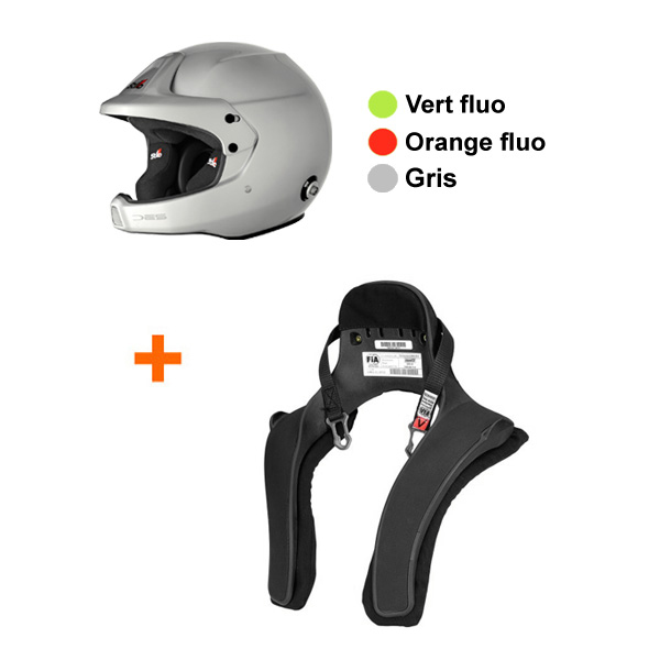 Pack SAFE - 1 casque STILO WRC DES Rally Composite et 1 HANS STAND21 Club Series
