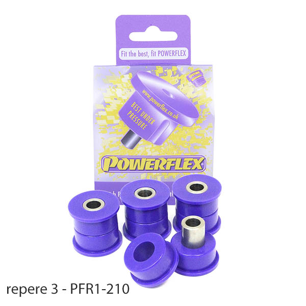 Silent blocs polyurthane Alfa Romeo Alfetta