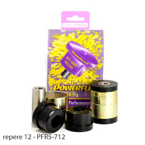 Silent blocs polyurthane BMW Serie 5 E39 520  530