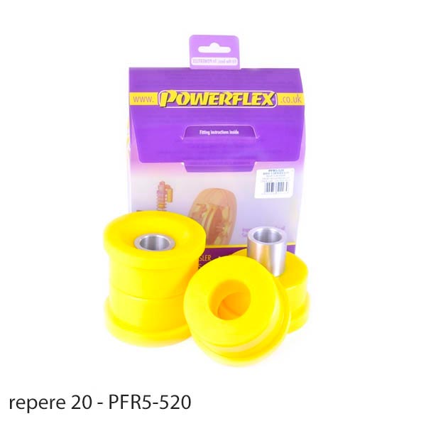 Silent blocs polyurthane BMW Serie 5 E39 520  530