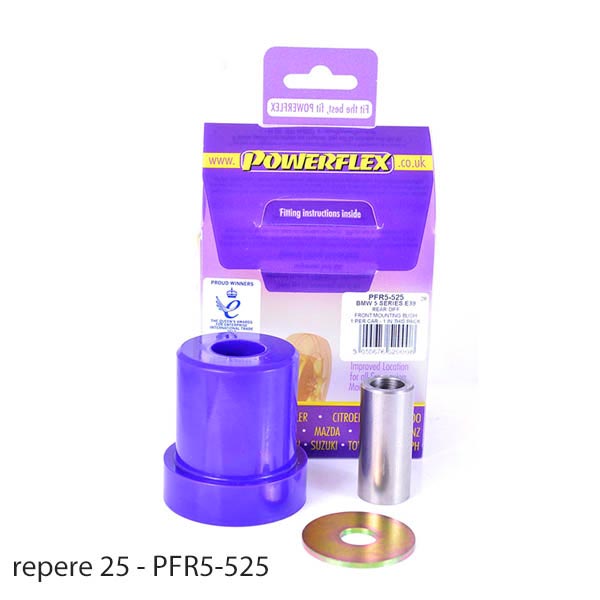 Silent blocs polyurthane BMW Serie 5 E39 520  530