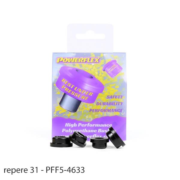 Silent blocs polyurthane BMW Serie 5 E39 520  530