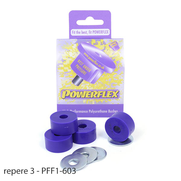 Silent blocs polyurthane Fiat Coupe