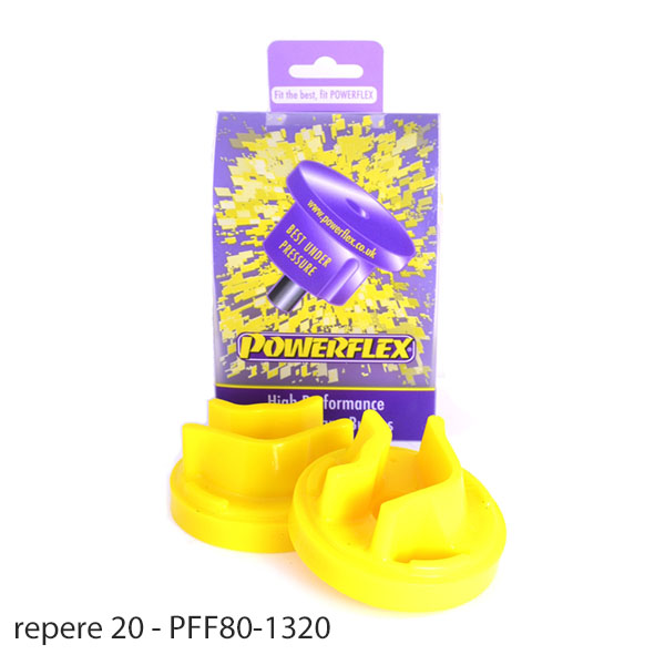 Silent blocs polyurthane Opel Astra H