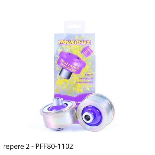 Silent blocs polyurthane Opel Corsa D