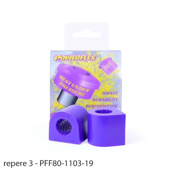 Silent blocs polyurthane Opel Corsa D
