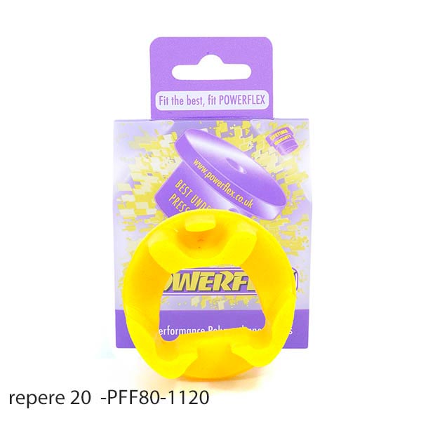 Silent blocs polyurthane Opel Corsa D
