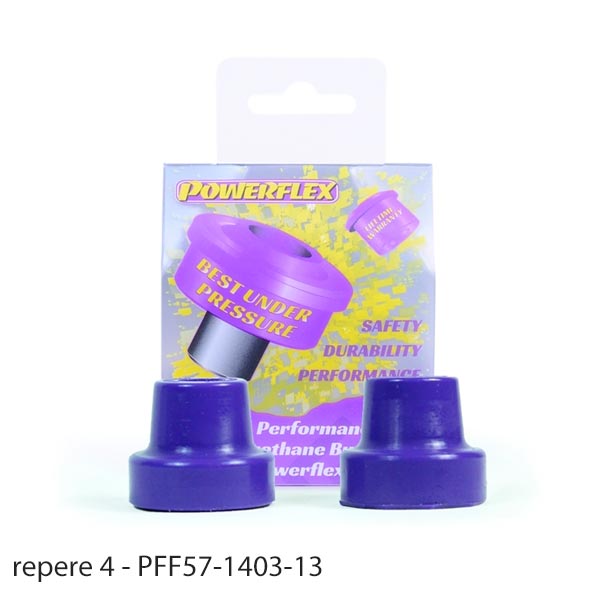 Silent blocs polyurthane Porsche 911 Classic de 1969  1973