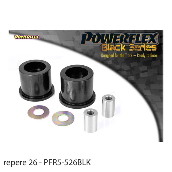 Silent blocs comptition polyurthane BMW Serie 5 E39 520  530