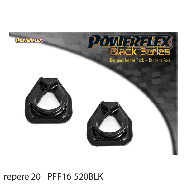 Silent blocs comptition polyurthane Fiat 500