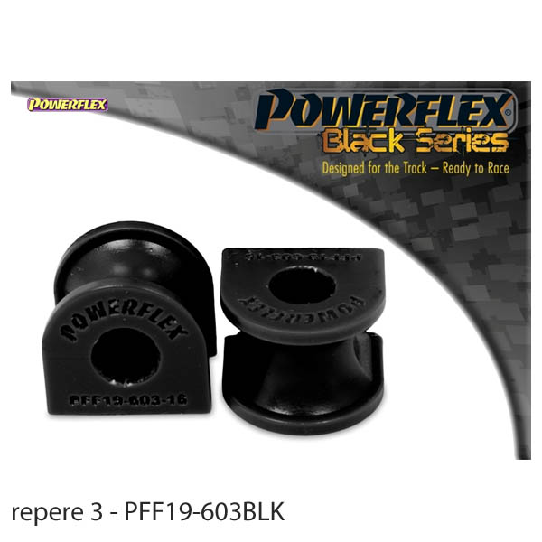 Silent blocs comptition polyurthane Ford Escort RS2000 4X4