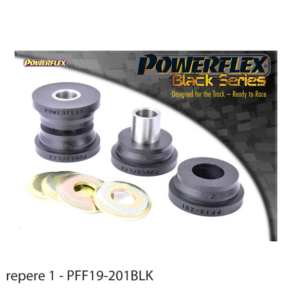 Silent blocs comptition polyurthane Ford Escort MK3 et MK4, XR3i et Orion
