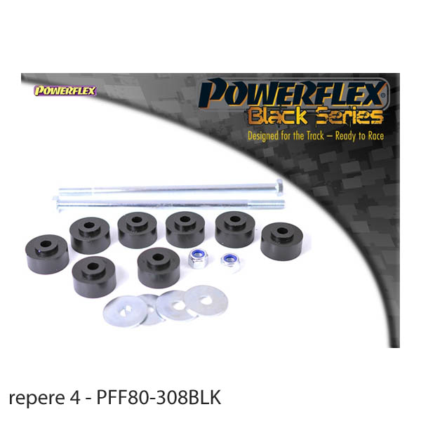 Silent blocs comptition polyurthane Opel Astra MK2