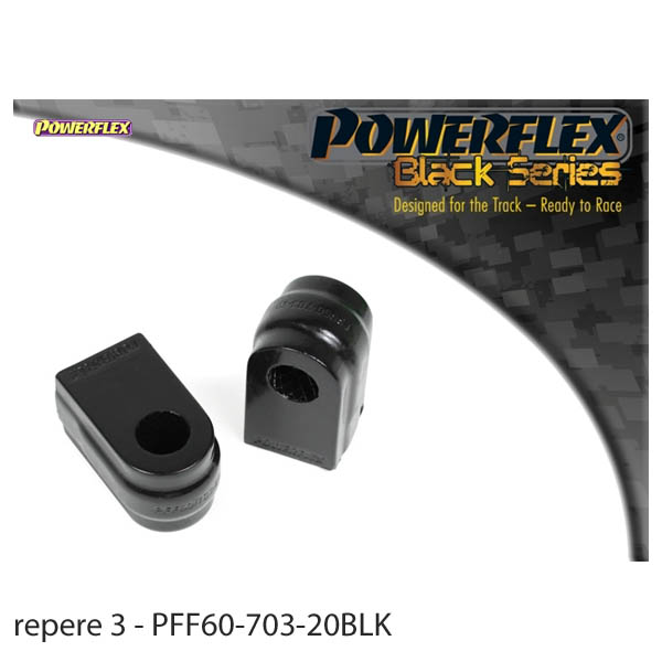 Silent blocs comptition polyurthane Renault Megane 3  partir de 2008