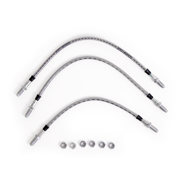 Kit 3 flexibles de frein aviation Ford Capri MK1