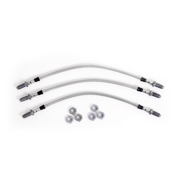 Kit 3 flexibles de frein aviation Ford Capri MK2 et MK3