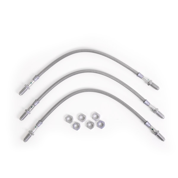 Kit 3 flexibles de frein aviation Ford Capri 2.8i