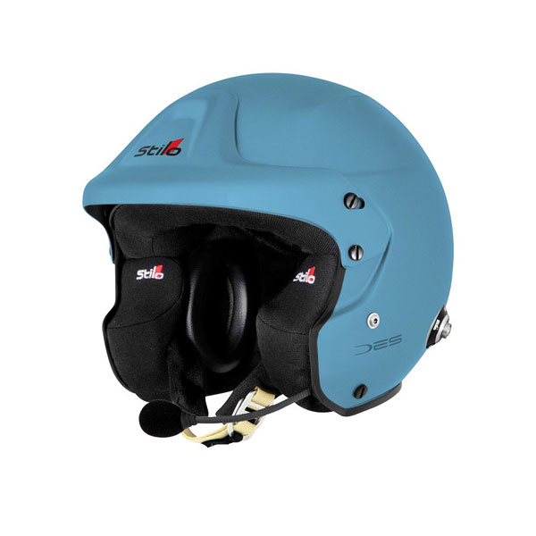 Casque jet STILO TROPHY Plus coloris bleu clair