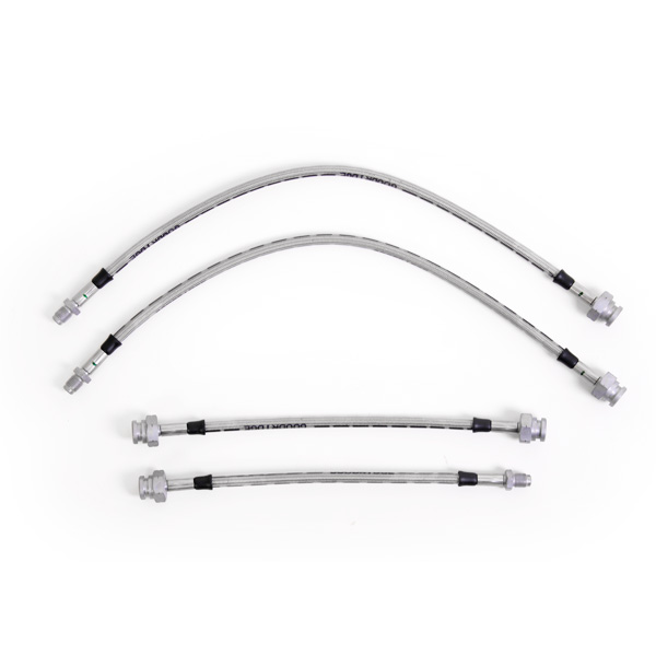 Kit 4 flexibles de frein aviation Peugeot 205 1.6 GTi et Rallye