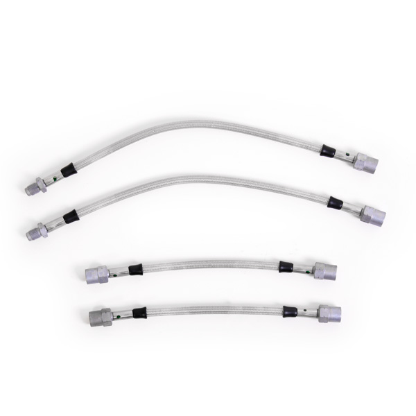 Kit 4 flexibles de frein aviation Peugeot 106 tous mod�les