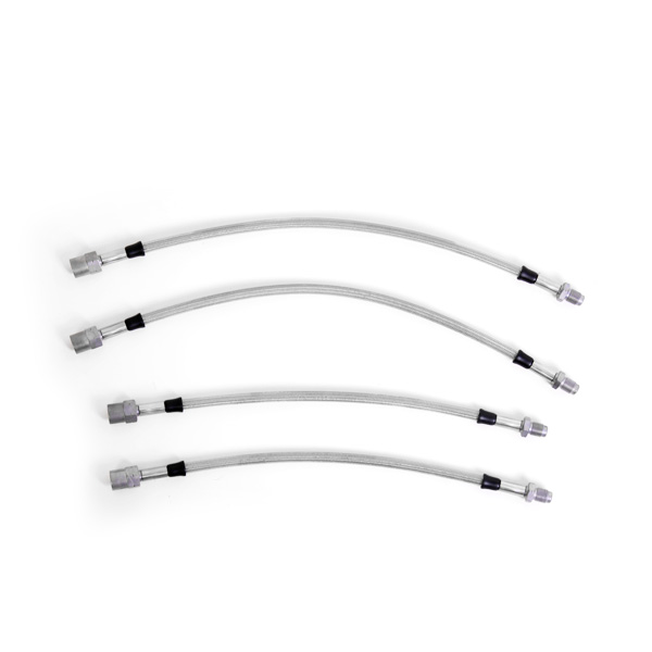 Kit 4 flexibles de frein aviation Renault R21 2.0 Turbo - sans flexible limiteur