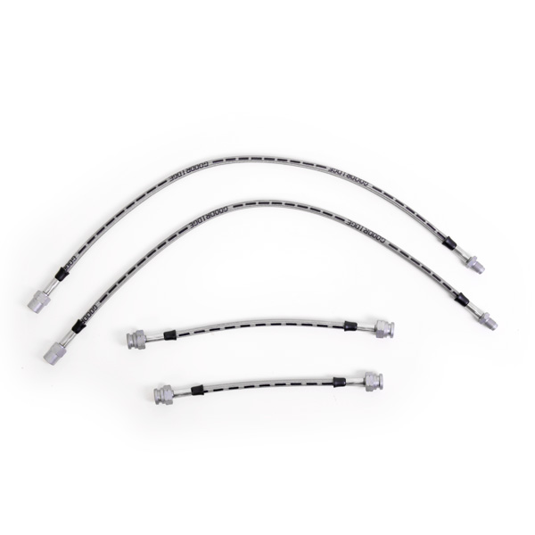 Kit 4 flexibles de frein aviation Peugeot 306 - disques � l'arri�re